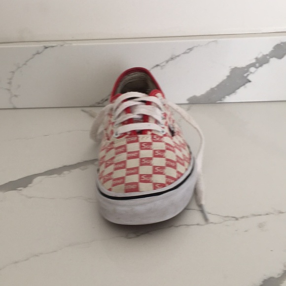 Supreme vans red (size 10.5) ((authentic)) main image 5